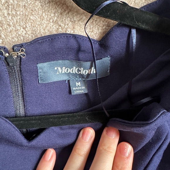 ModCloth navy dress - Picture 3 of 5